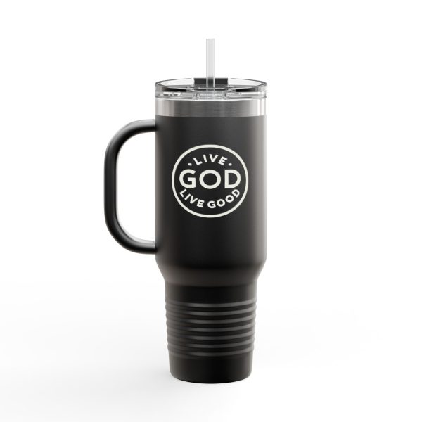 Insulated Travel Mug, 40oz LIVE GOD LIVE GOOD TM