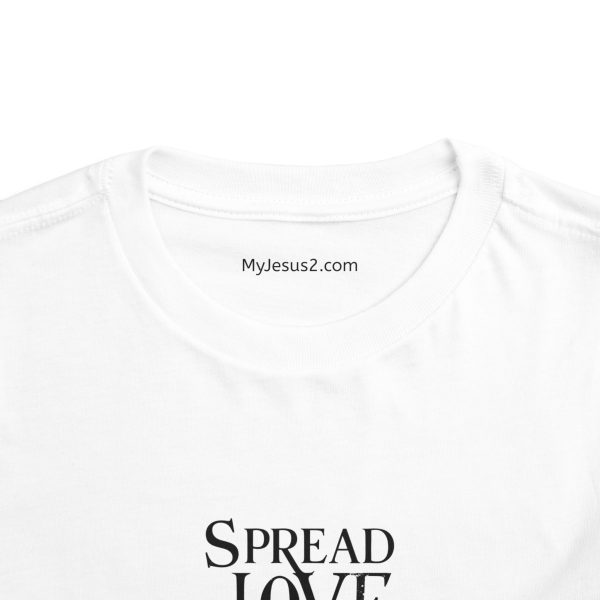 Toddler Short Sleeve Tee Spread Love Not Judgement TM - Image 8