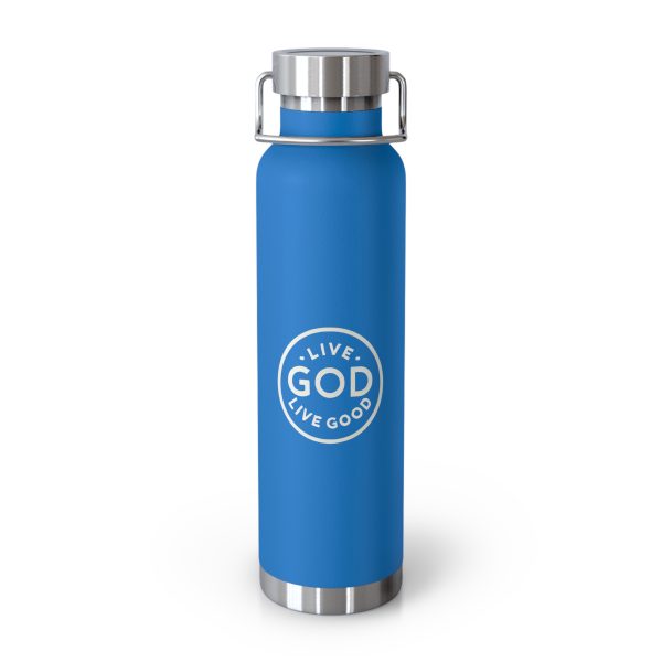 Copper Vacuum Insulated Bottle, 22oz LIVE GOD LIVE GOOD TM - Image 22