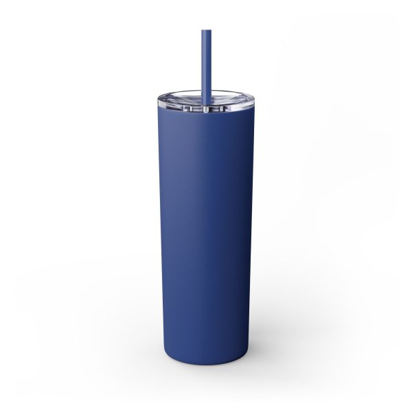 Cup Skinny Tumbler with Straw, 20oz LIVE GOD LIVE GOOD TM - Image 39