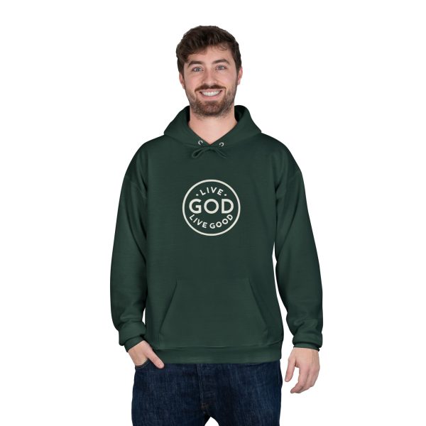 Unisex EcoSmart Pullover Hoodie Sweatshirt LIVE GOD LIVE GOOD TM - Image 18