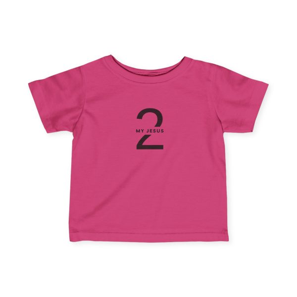 Infant Fine Jersey Tee My Jesus 2 Logo TM - Image 31