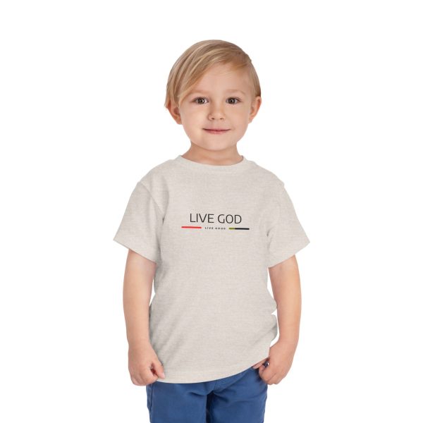 Toddler Short Sleeve Tee LIVE GOD LIVE GOOD TM - Image 15