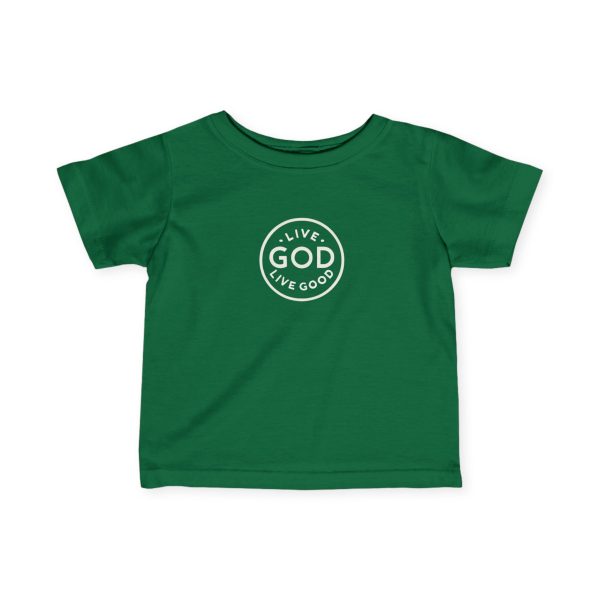 Infant Fine Jersey Tee LIVE GOD LIVE GOOD TM - Image 10