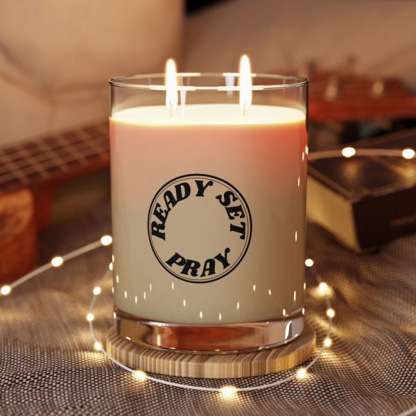 Scented Candle - Full Glass, 11oz READY SET PRAY TM - Image 6