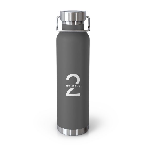 Copper Vacuum Insulated Bottle, 22oz My Jesus 2 Logo TM - Image 10