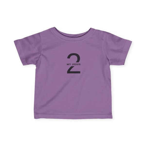 Infant Fine Jersey Tee My Jesus 2 Logo TM - Image 25