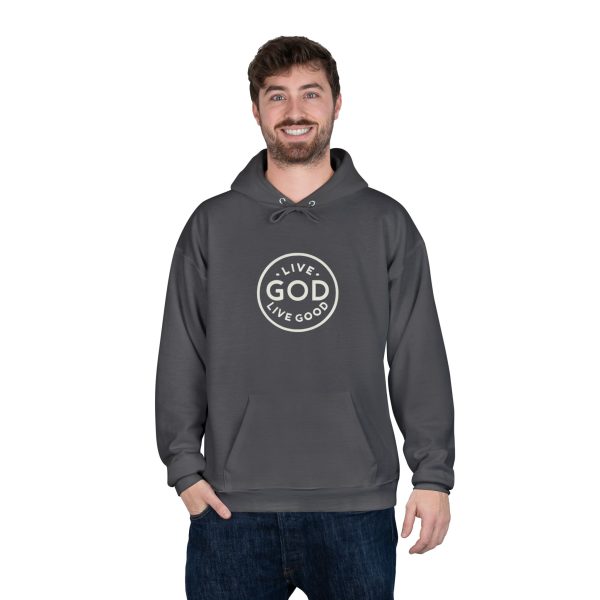 Unisex EcoSmart Pullover Hoodie Sweatshirt LIVE GOD LIVE GOOD TM - Image 27