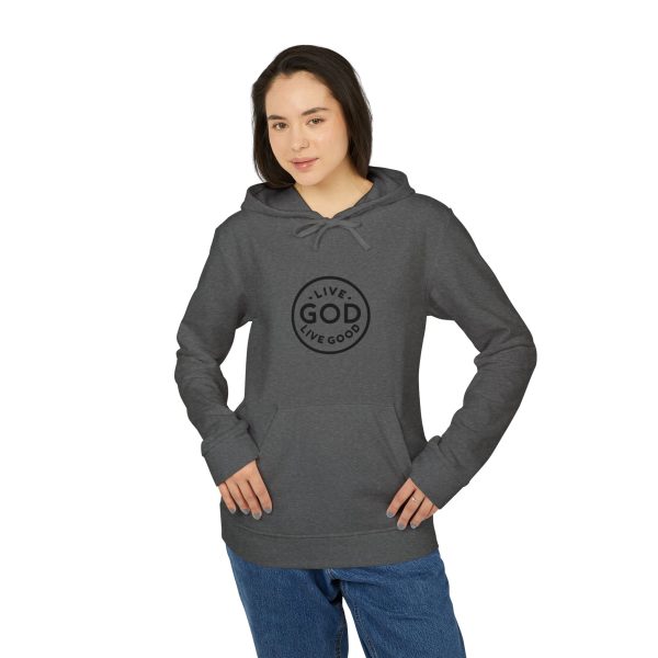 adidas Unisex Fleece Hoodie LIVE GOD LIVE GOOD TM - Image 7