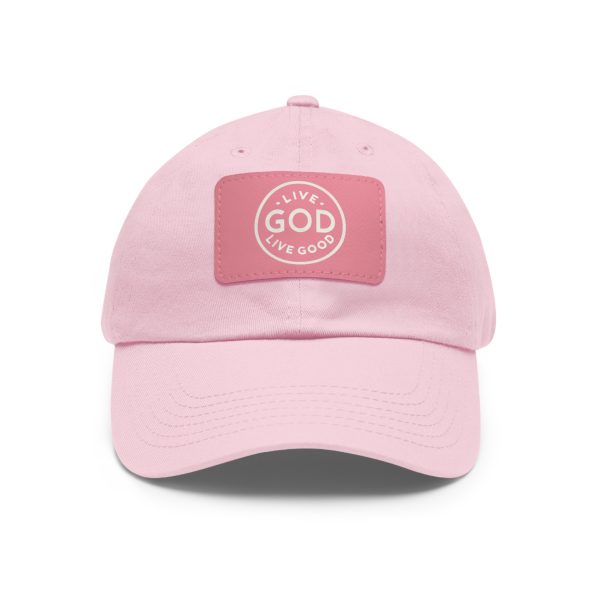 Hat with Leather Patch (Rectangle) LIVE GOD LIVE GOOD TM - Image 29