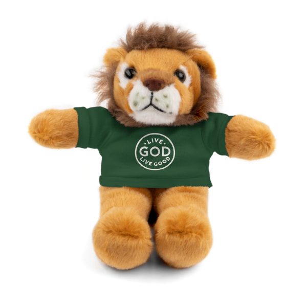 Stuffed Animals with Tee LIVE GOD LIVE GOOD TM - Image 9