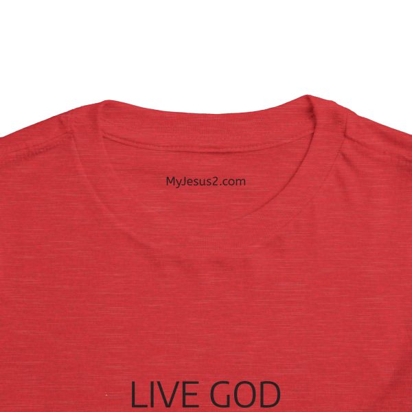 Toddler Short Sleeve Tee LIVE GOD LIVE GOOD TM - Image 40