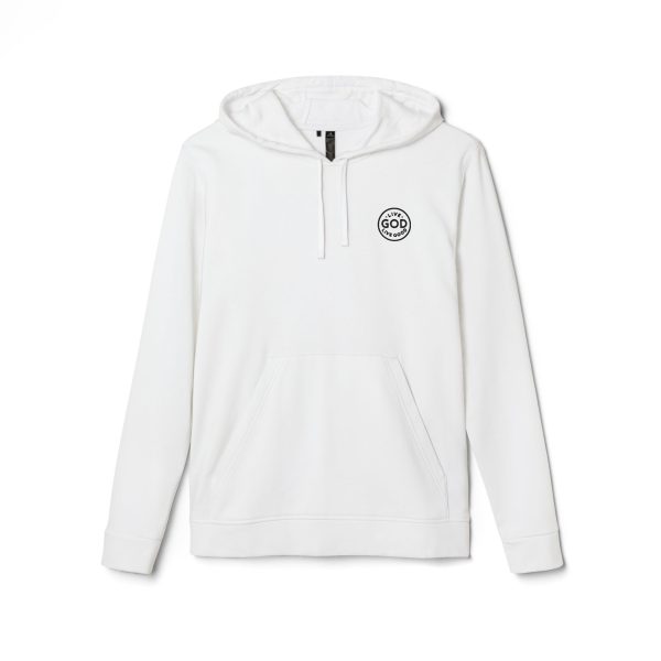 adidas Unisex Fleece Hoodie LIVE GOD LIVE GOOD TM - Image 5