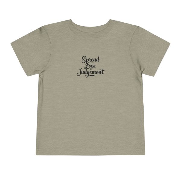 Toddler Short Sleeve Tee Spread Love Not Judgement TM - Image 13