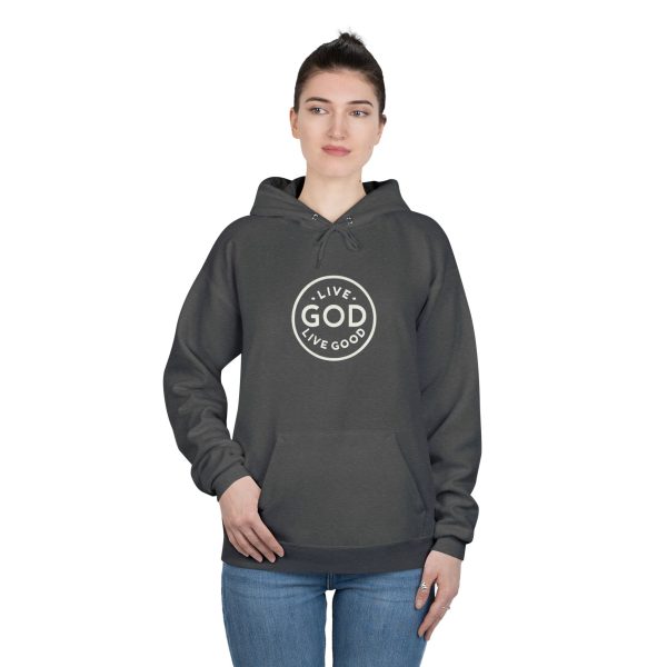 Unisex EcoSmart Pullover Hoodie Sweatshirt LIVE GOD LIVE GOOD TM - Image 5