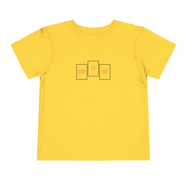 Toddler Short Sleeve Tee READY SET PRAY TM - Image 17