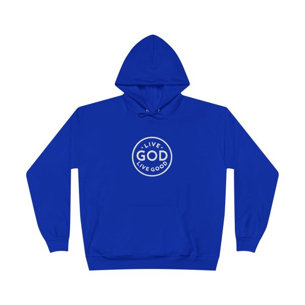 Unisex EcoSmart Pullover Hoodie Sweatshirt LIVE GOD LIVE GOOD TM - Image 19