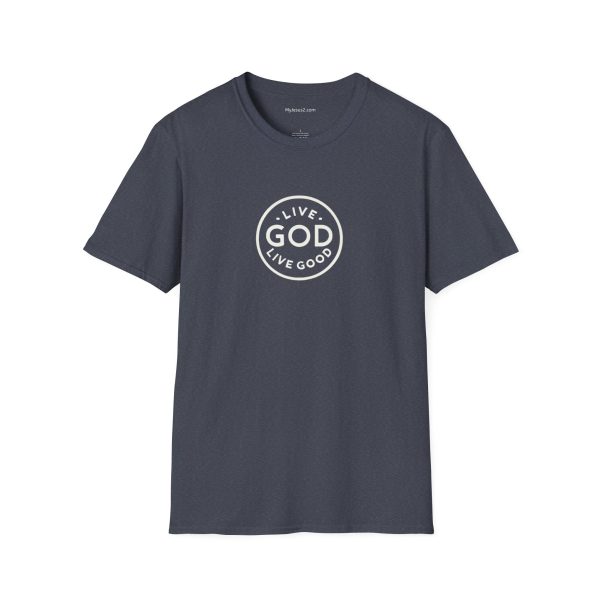 LIVE GOD LIVE GOOD Unisex Softstyle T-Shirt TM - Image 37