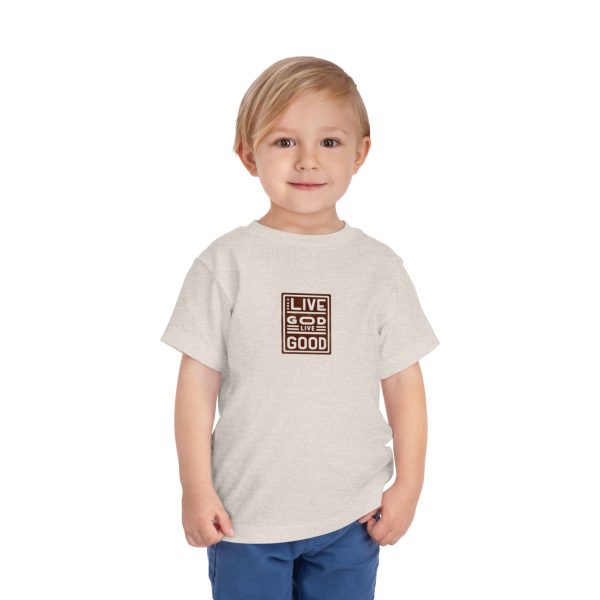 Toddler Short Sleeve Tee LIVE GOD LIVE GOOD TM - Image 15