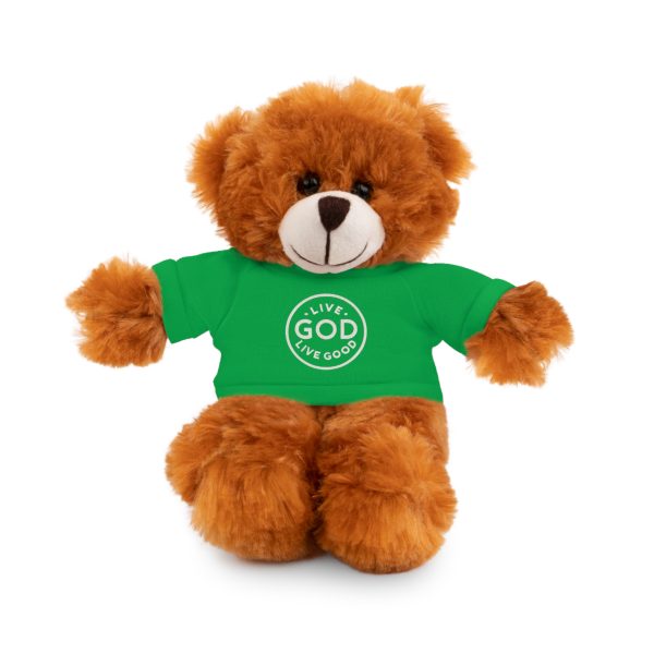 Stuffed Animals with Tee LIVE GOD LIVE GOOD TM - Image 15