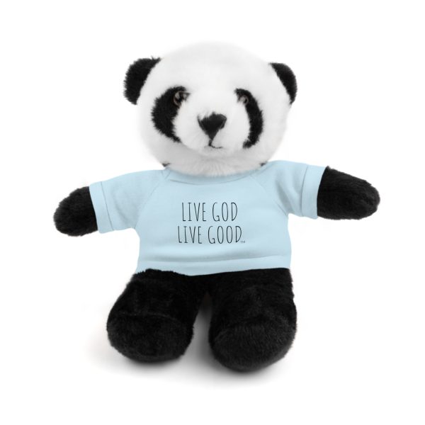 Stuffed Animals with Tee LIVE GOD LIVE GOOD TM - Image 34