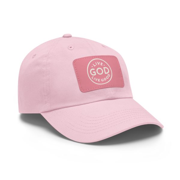 Hat with Leather Patch (Rectangle) LIVE GOD LIVE GOOD TM - Image 30