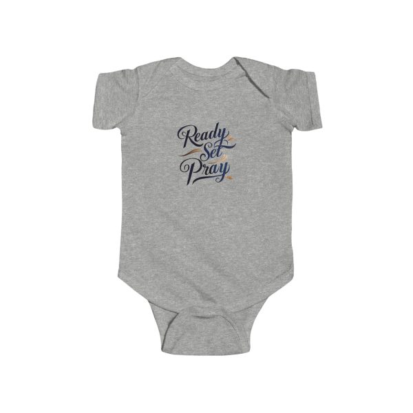 Infant Fine Jersey Bodysuit READY SET PRAY TM