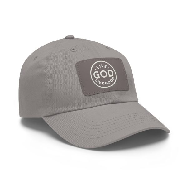 Hat with Leather Patch (Rectangle) LIVE GOD LIVE GOOD TM - Image 22