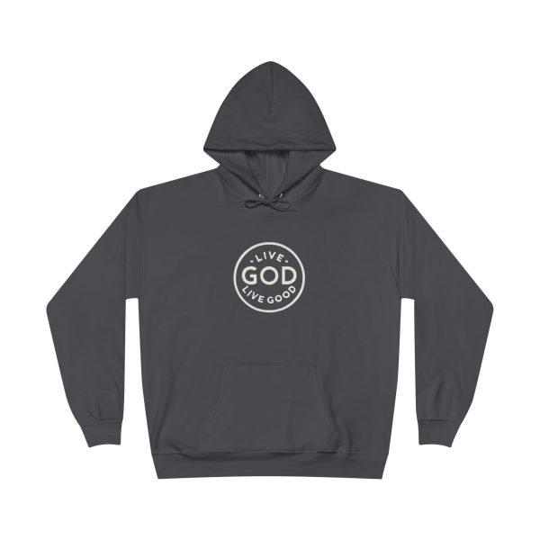 Unisex EcoSmart Pullover Hoodie Sweatshirt LIVE GOD LIVE GOOD TM - Image 25