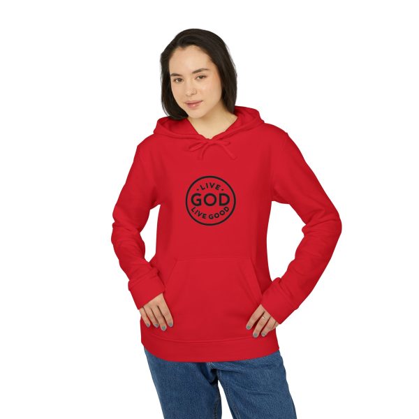 adidas Unisex Fleece Hoodie LIVE GOD LIVE GOOD TM - Image 15