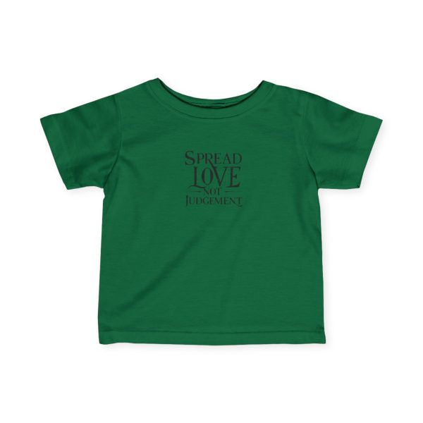 Infant Fine Jersey Tee Spread Love Not Judgement TM - Image 22