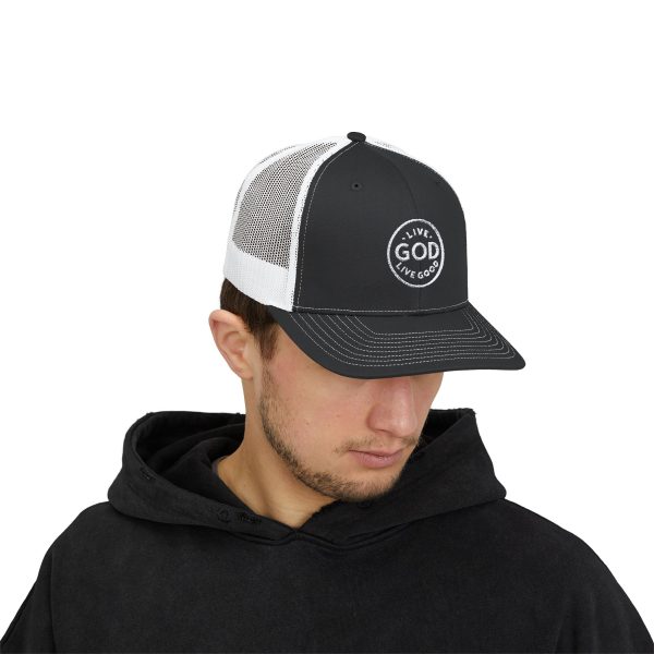 Hat Snapback Trucker Cap LIVE GOD LIVE GOOD TM - Image 10