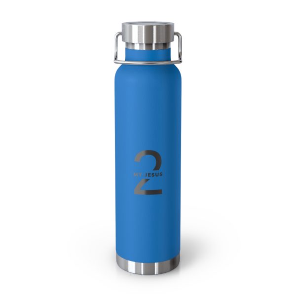 Copper Vacuum Insulated Bottle, 22oz My Jesus 2 Logo TM - Image 17