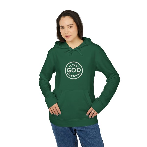 adidas Unisex Fleece Hoodie LIVE GOD LIVE GOOD TM - Image 11