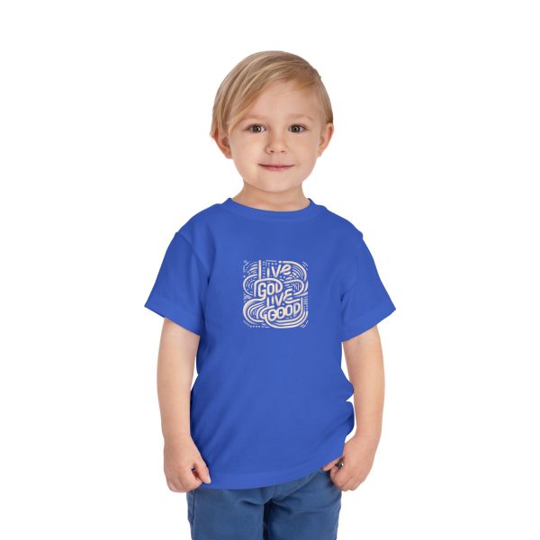 Toddler Short Sleeve Tee LIVE GOD LIVE GOOD TM - Image 3