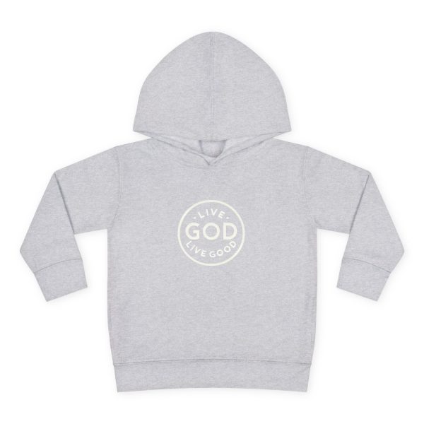 Toddler Pullover Fleece Hoodie LIVE GOD LIVE GOOD TM - Image 7