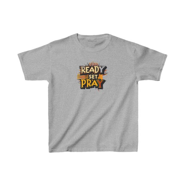 READY SET PRAY Kids Heavy Cotton Tee TM - Image 7