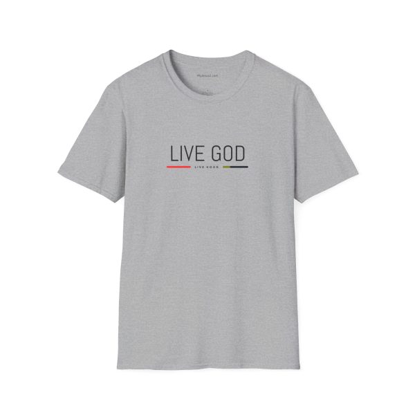 LIVE GOD LIVE GOOD Unisex Softstyle T-Shirt TM - Image 13