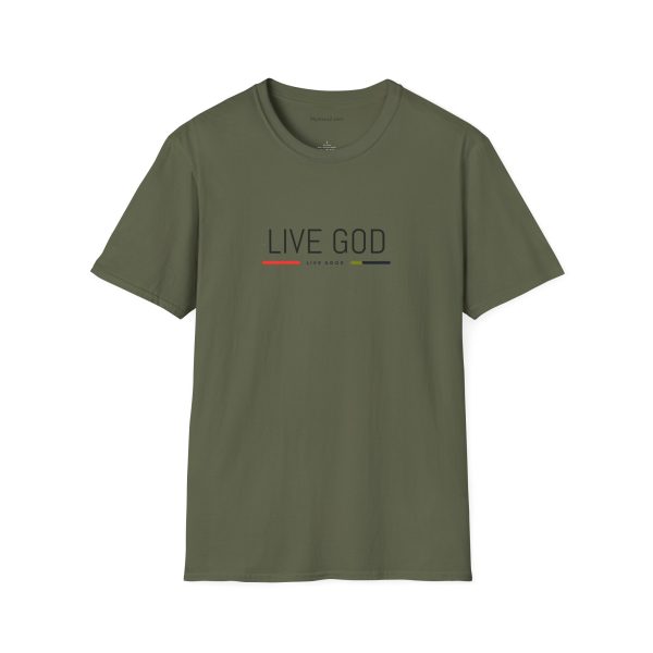 LIVE GOD LIVE GOOD Unisex Softstyle T-Shirt TM - Image 17