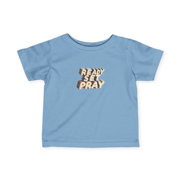 Infant Fine Jersey Tee READY SET PRAY TM - Image 10