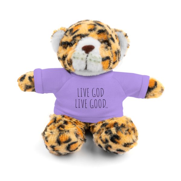 Stuffed Animals with Tee LIVE GOD LIVE GOOD TM - Image 10