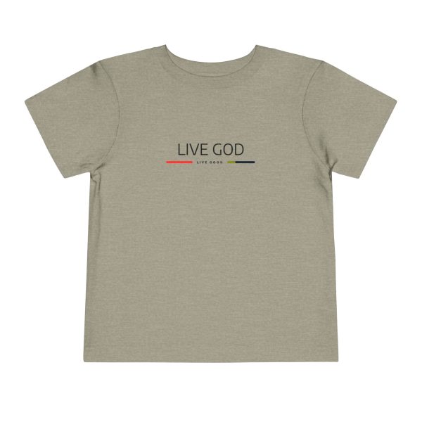 Toddler Short Sleeve Tee LIVE GOD LIVE GOOD TM