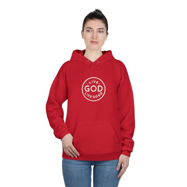 Unisex EcoSmart Pullover Hoodie Sweatshirt LIVE GOD LIVE GOOD TM - Image 35