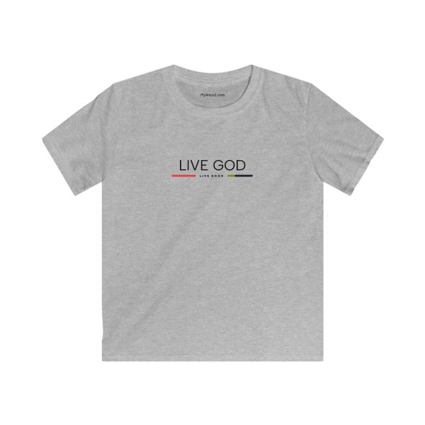 Kids Softstyle Tee LIVE GOD LIVE GOOD TM