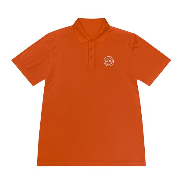 LIVE GOD LIVE GOOD Men's Sport Polo Shirt TM - Image 7