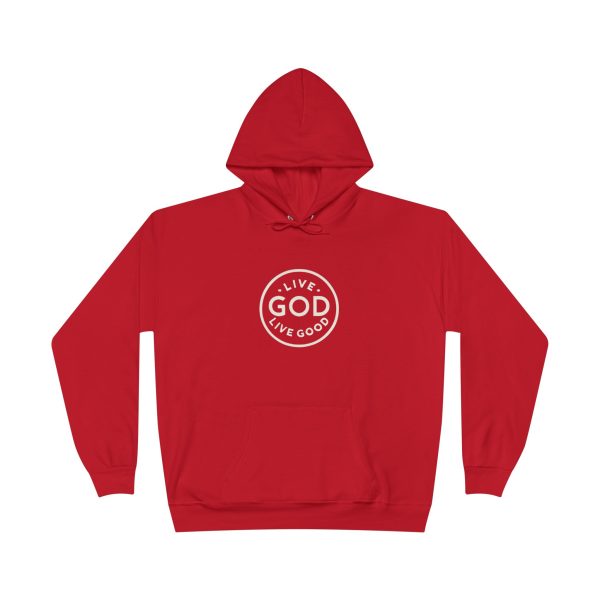 Unisex EcoSmart Pullover Hoodie Sweatshirt LIVE GOD LIVE GOOD TM - Image 34