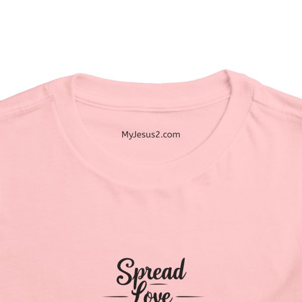 Toddler Short Sleeve Tee Spread Love Not Judgement TM - Image 44