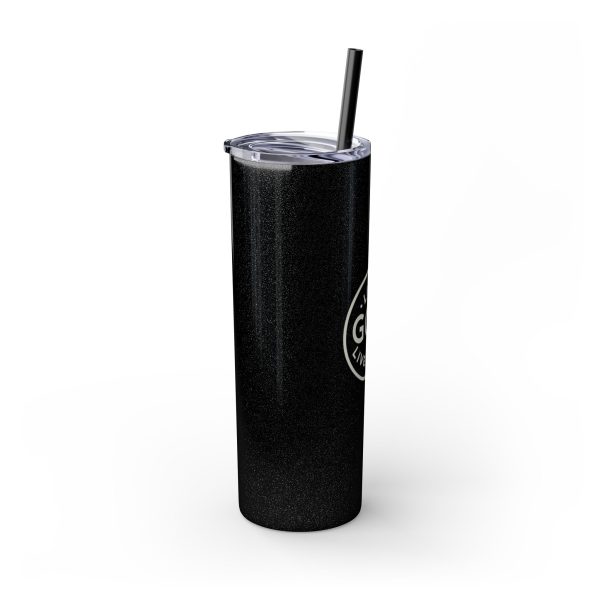 Cup Skinny Tumbler with Straw, 20oz LIVE GOD LIVE GOOD TM - Image 14