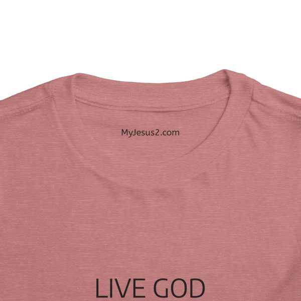 Toddler Short Sleeve Tee LIVE GOD LIVE GOOD TM - Image 12