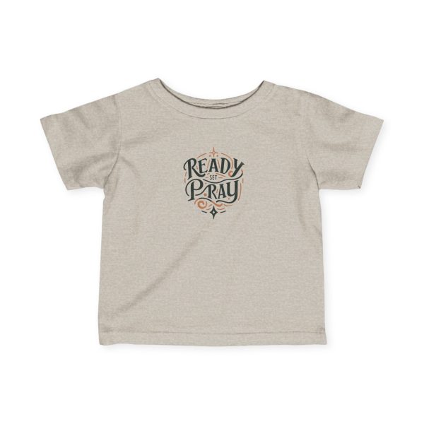 Infant Fine Jersey Tee READY SET PRAY TM - Image 7